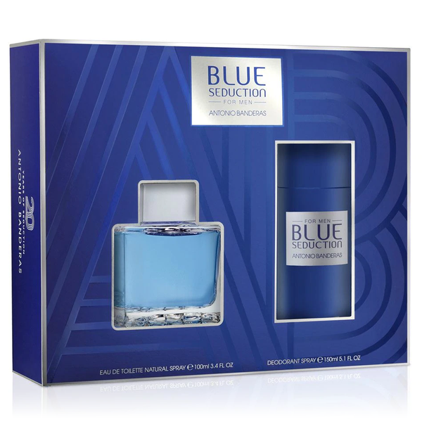 AB Blue Seduction Men EDT 100ml+150ml Deo Sp Set PH | FRESH