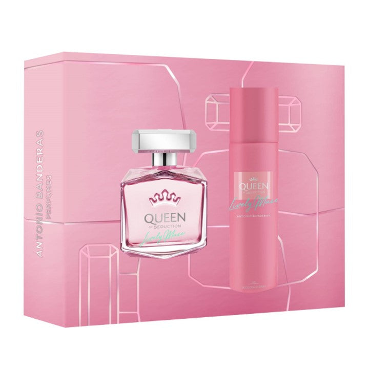 Queen of Seduction Lively Muse EDT 80ml+ 150ml Deo Spray Set – Fresh